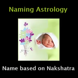 Tamil Baby Name First Letter Selection Based on Nakshatra and Date of Birth